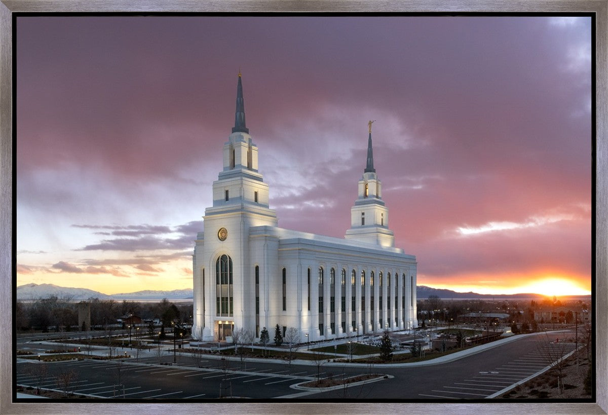 Layton Utah Pink Sunset