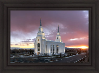 Layton Utah Pink Sunset