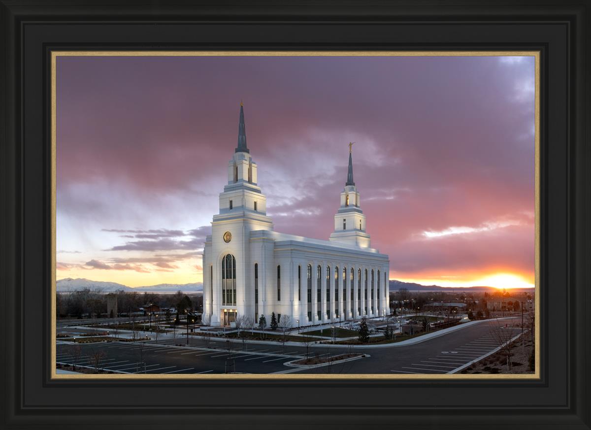 Layton Utah Pink Sunset