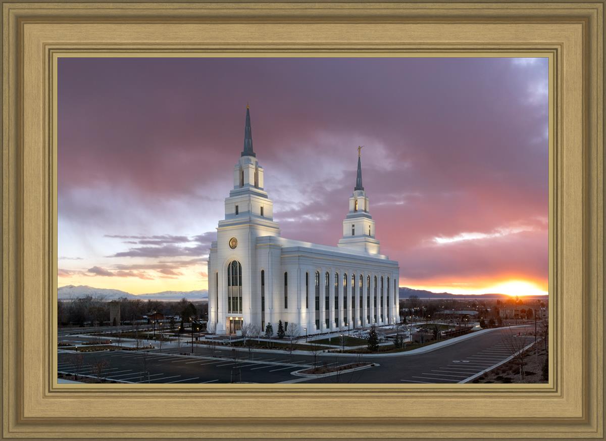 Layton Utah Pink Sunset