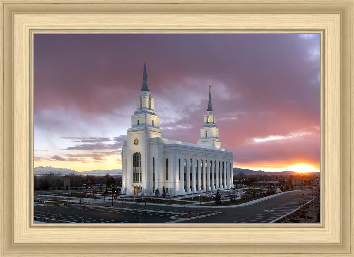 Layton Utah Pink Sunset