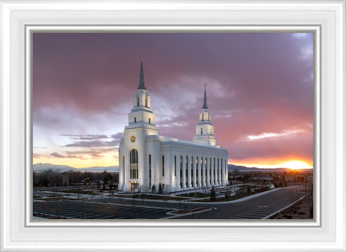 Layton Utah Pink Sunset