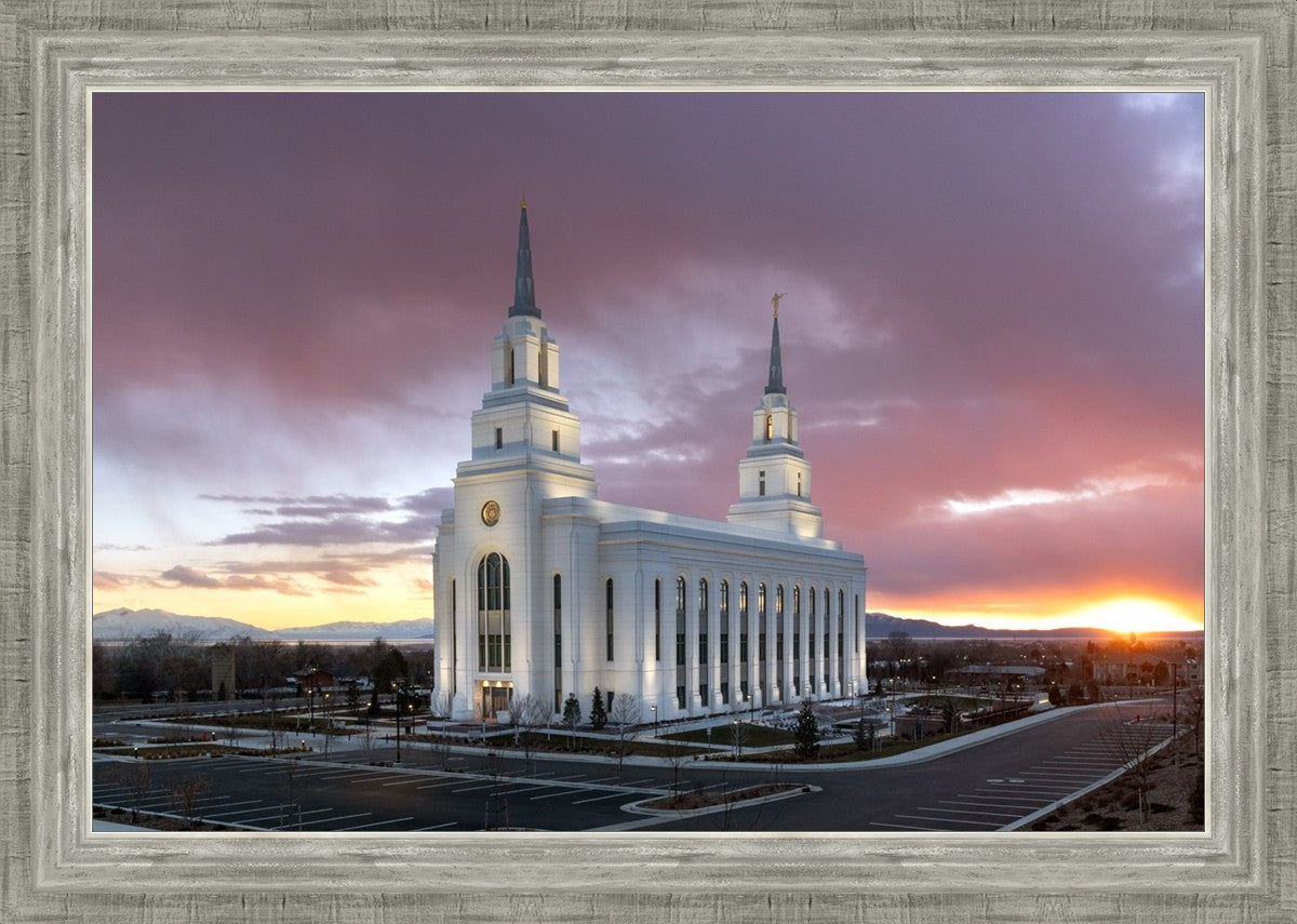 Layton Utah Pink Sunset
