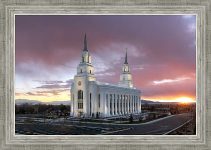 Layton Utah Pink Sunset