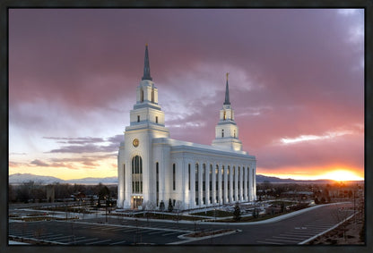 Layton Utah Pink Sunset