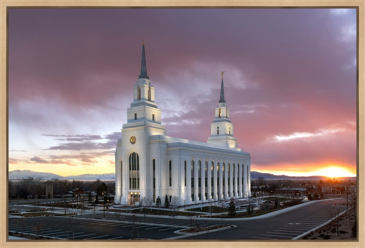 Layton Utah Pink Sunset