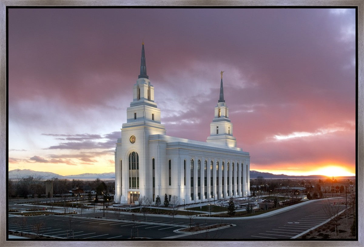 Layton Utah Pink Sunset