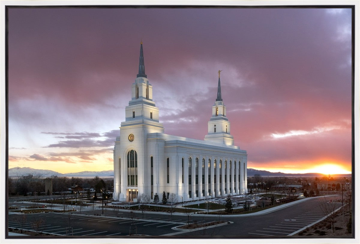 Layton Utah Pink Sunset