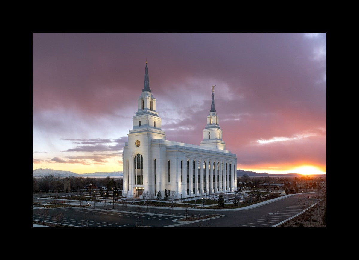 Layton Utah Pink Sunset