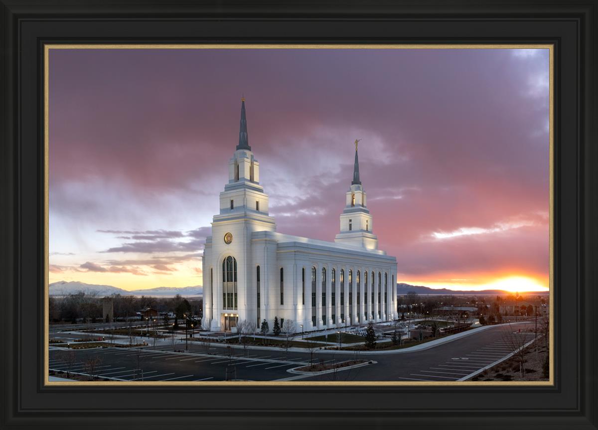 Layton Utah Pink Sunset