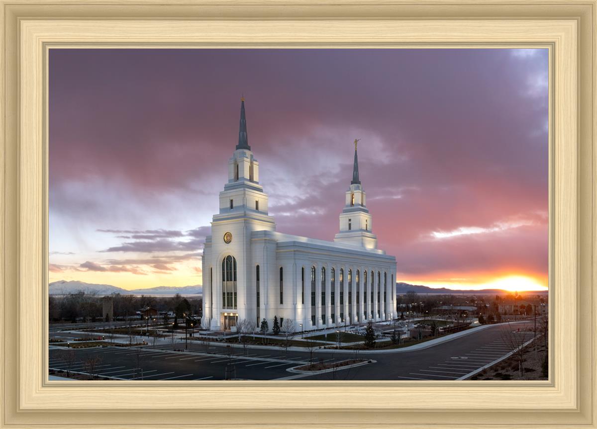 Layton Utah Pink Sunset