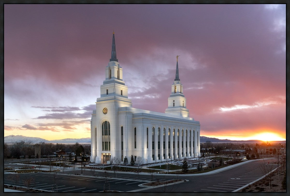 Layton Utah Pink Sunset