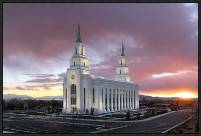 Layton Utah Pink Sunset