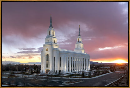 Layton Utah Pink Sunset