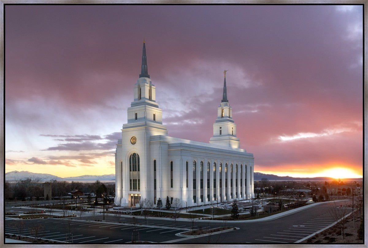 Layton Utah Pink Sunset