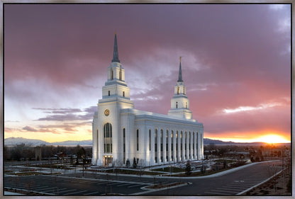Layton Utah Pink Sunset
