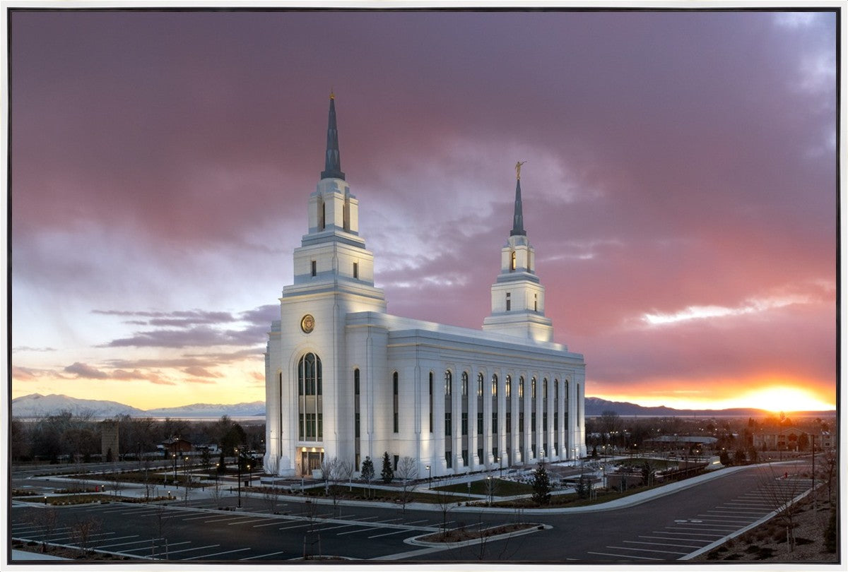 Layton Utah Pink Sunset