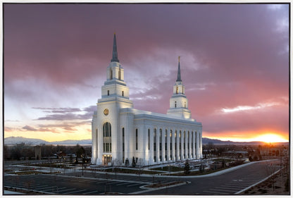 Layton Utah Pink Sunset