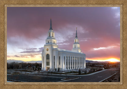 Layton Utah Pink Sunset