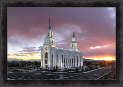 Layton Utah Pink Sunset