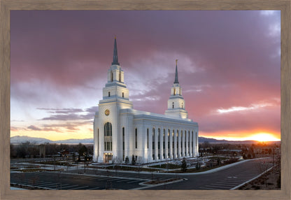 Layton Utah Pink Sunset