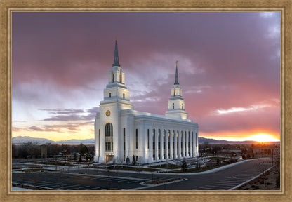 Layton Utah Pink Sunset