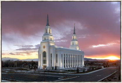 Layton Utah Pink Sunset