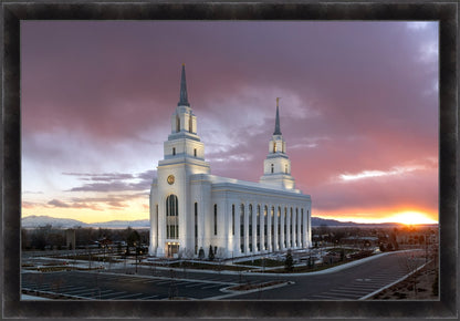 Layton Utah Pink Sunset