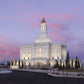 Deseret Peak Utah Pink Winter Sunrise