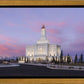 Deseret Peak Utah Pink Winter Sunrise