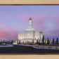 Deseret Peak Utah Pink Winter Sunrise