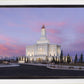Deseret Peak Utah Pink Winter Sunrise
