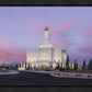 Deseret Peak Utah Pink Winter Sunrise
