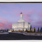 Deseret Peak Utah Pink Winter Sunrise