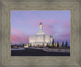 Deseret Peak Utah Pink Winter Sunrise