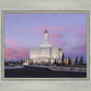 Deseret Peak Utah Pink Winter Sunrise