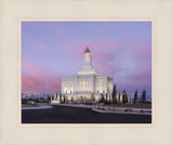 Deseret Peak Utah Pink Winter Sunrise