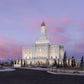 Deseret Peak Utah Pink Winter Sunrise