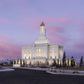 Deseret Peak Utah Pink Winter Sunrise