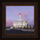 Deseret Peak Utah Pink Winter Sunrise