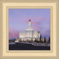 Deseret Peak Utah Pink Winter Sunrise