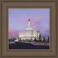 Deseret Peak Utah Pink Winter Sunrise