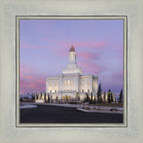 Deseret Peak Utah Pink Winter Sunrise