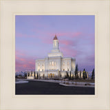 Deseret Peak Utah Pink Winter Sunrise