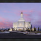 Deseret Peak Utah Pink Winter Sunrise