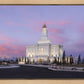 Deseret Peak Utah Pink Winter Sunrise