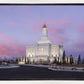 Deseret Peak Utah Pink Winter Sunrise