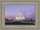 Deseret Peak Utah Pink Winter Sunrise