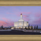 Deseret Peak Utah Pink Winter Sunrise