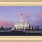 Deseret Peak Utah Pink Winter Sunrise